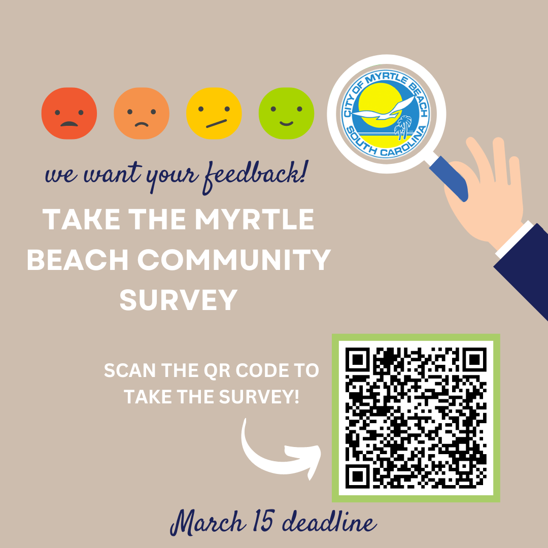take the myrtle beach community survey